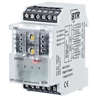Модули ввода-вывода MR-DOA4, Metz Connect, RS485 Modbus, 4x переключающее реле  (SPDT), 24В, AC; DC. Артикул 110836132101